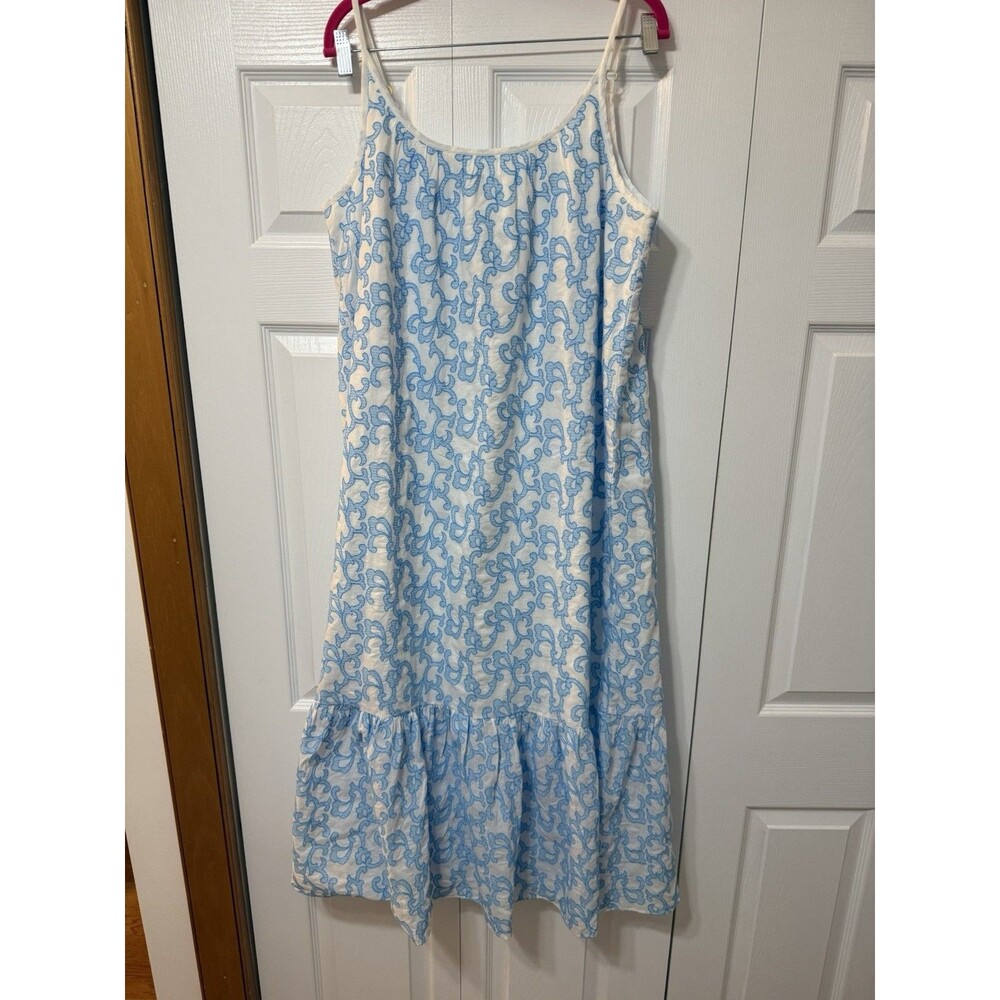 Lilly Pulitzer Amerie Embroidered Cotton Dress – XL – NWT